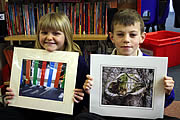 Prize-winning Art and Photography by Wincanton Primary Pupils