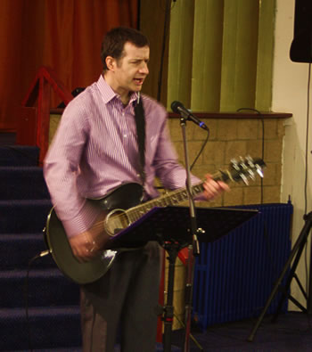 Dave Robey, the Community Church Minister