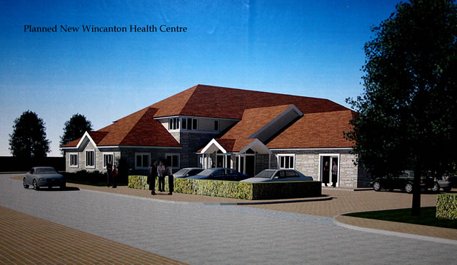 Artists rendition of the new health centre