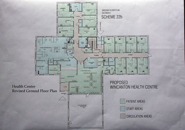 Revised ground floor plan