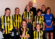 Wincanton Girls Football Win Fair Play Award