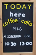 Coffee, Cake and a Listening Ear