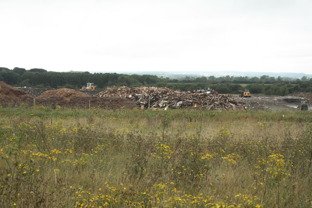 The contrasting view of the refuse site