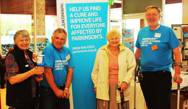 Wincanton and Area Parkinson's Group representatives