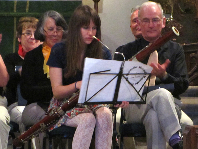 Hanna O'Toole-Thrower playing Rondo by Ivor Foster on her Bassoon