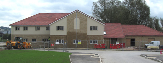 The new Wincanton Health Centre, on the New Barns estate