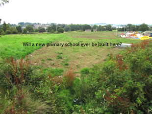 New Primary School and children's playground? Probably not.