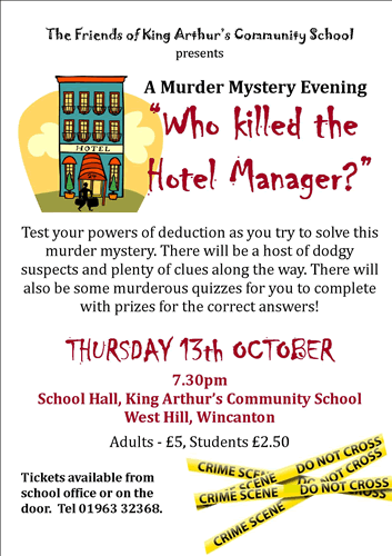 Murder Mystery: "Who Killed the Hotel Manager?"