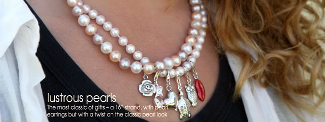 Lustrous pearls