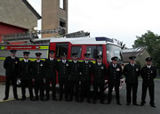 A Special Ceremony and a Jubilee Medal for Wincanton's Fire-fighters