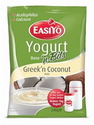 Easiyo Greek 'n Coconut yoghurt