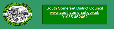 South Somerset District Council logo and contact details