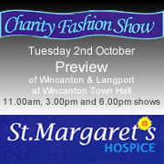 Preview Charity Fashion Show at Wincanton Town Hall