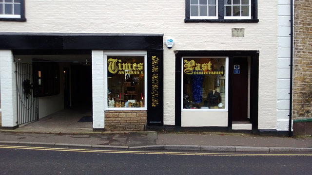 Past Times, antiques and collectibles, new in the Applegarth Arcade