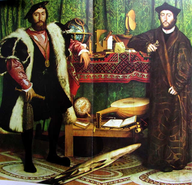 'The Ambassadors', by Holbein