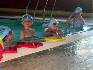Young swimmers at Wincanton Sports Centre