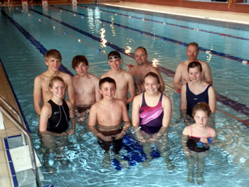 Wincanton swimmers