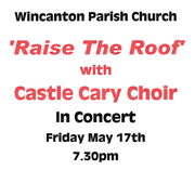 Raise The Roof - A Concert to Aid Wincanton Parish Church