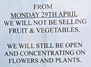 The Market Garden No Longer Sells Fruit or Veg