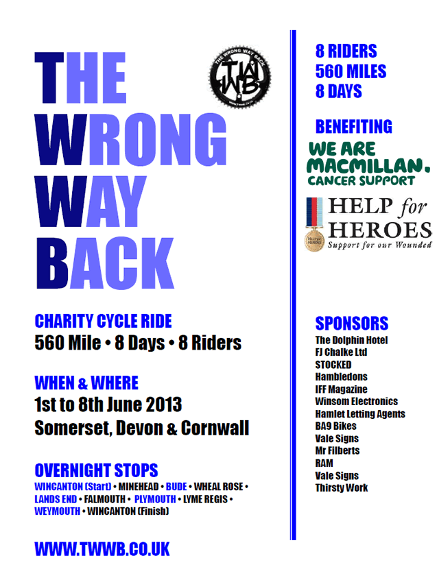 The Wrong Way Back 2013 poster