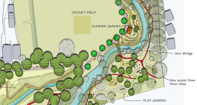 Cale Park master plan document - click to get a larger view