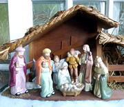 Travelling Nativity Visits Homes Around Wincanton