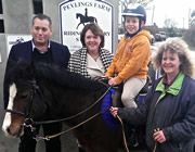 Cabinet Minister visits Henstridge Riding for the Disabled facility