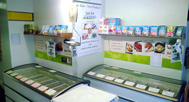Wincanton Wholefoods' new self-service Field Fare freezers