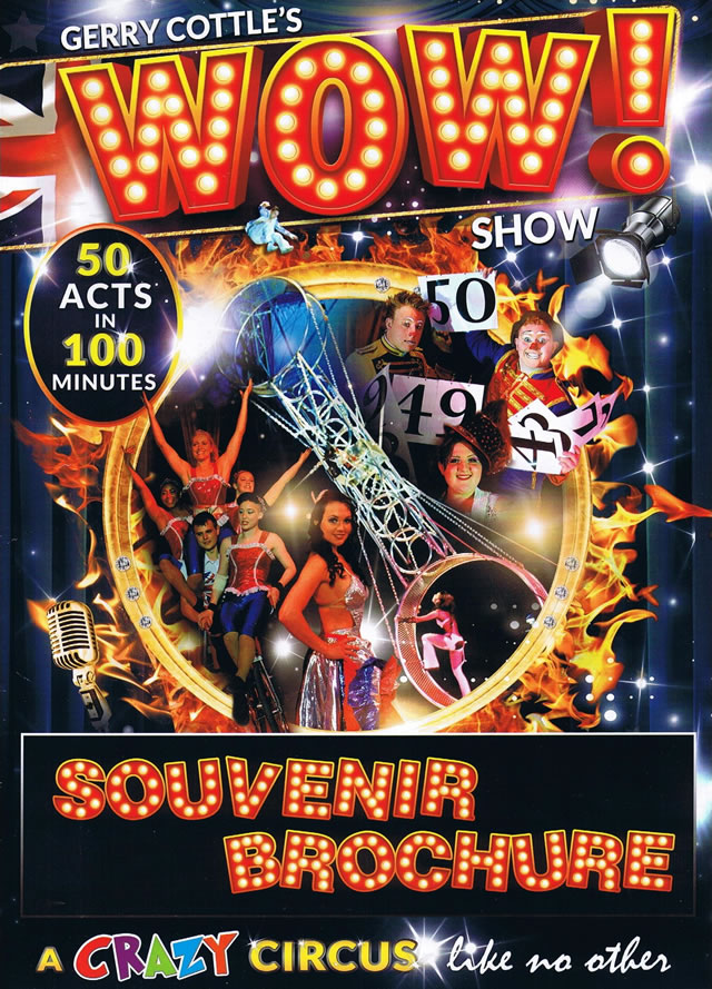 Circus memorabilia show poster