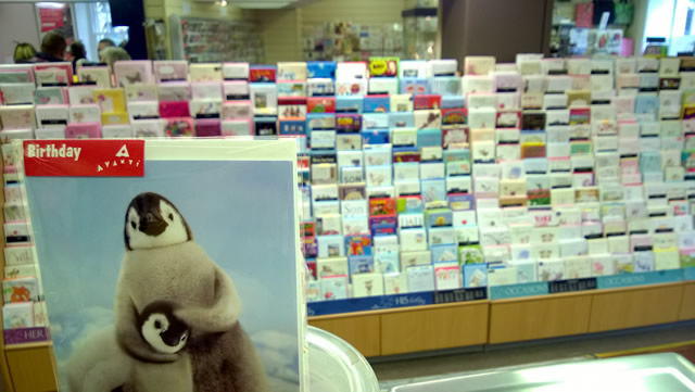 Wincanton Post Office stocks an impressive range of cards