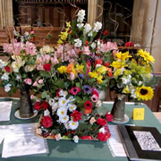 Fantastic Flower Show in the Parish Church