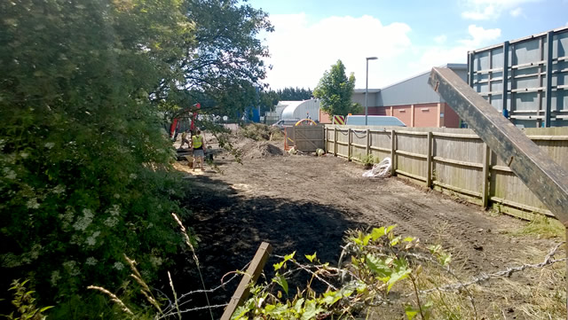 Lidl extension plot cleared