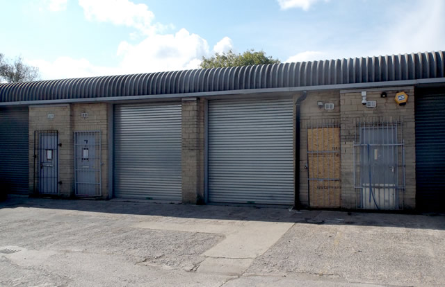 The industrial unit in Wincanton that was raided for drugs