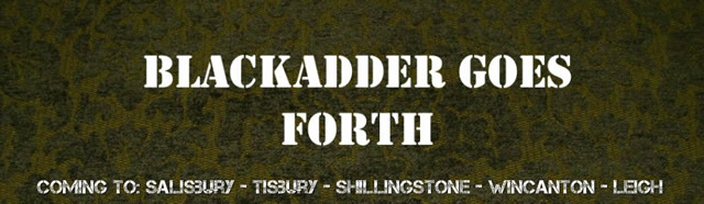 Stab in the Dark threatre company Blackadder Goes Forth banner