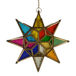 Moroccan Multi-Coloured Star Lantern from Myakka  £29.95 - but only £26.66 with 11% discount