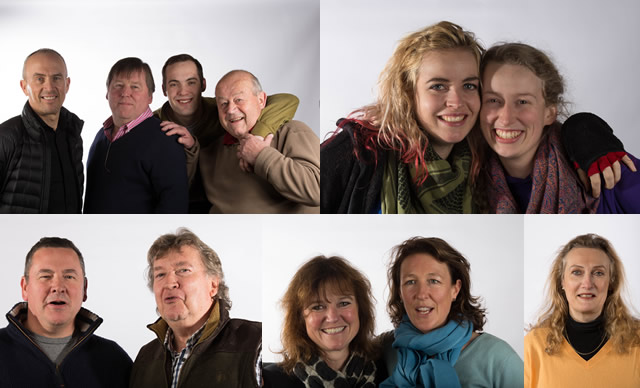 The cast - photos by Andrew Lakeman