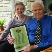 Alan & Rosemary Watson Receive Life Membership of History Society