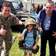 David Warburton MP Joins Armed Forces Day Celebrations in Wincanton