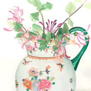 Summer Exhibition of Watercolours – “Vintage Flowers” by Lucy M. Jenkins