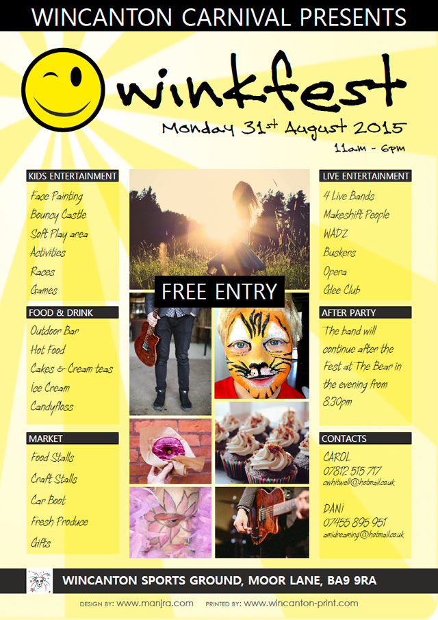 Winkfest 2015 poster