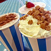 Ice Creams & Milk Shakes at The Small Cake Shop