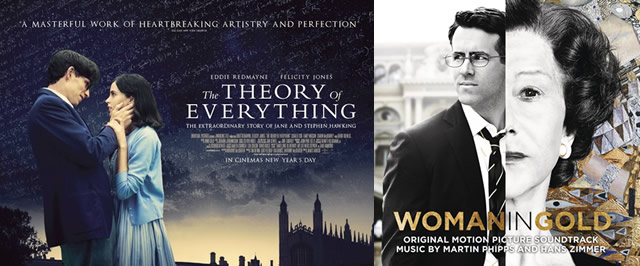 Next at Wincanton Film Society: The Theory of Everything and Woman in Gold
