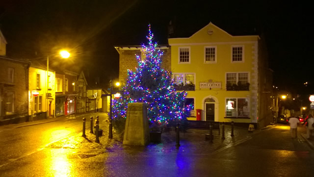Wincanton Christmas Tree 2015, Market Place