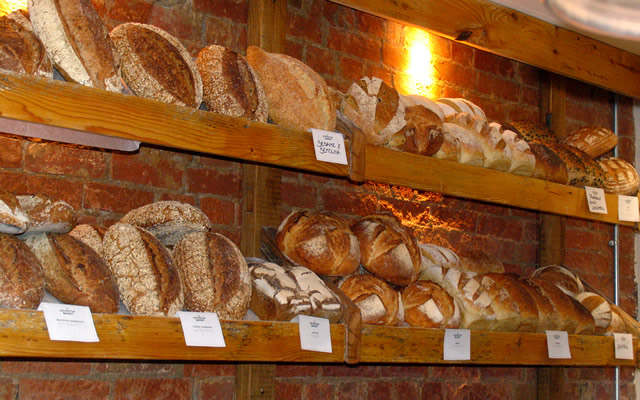 Breads at The Lovington Bakery, Wincanton