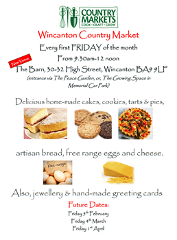 Wincanton Country Market leaflet