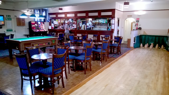 Mill Street Social Club, bar, pool table and skittle alley