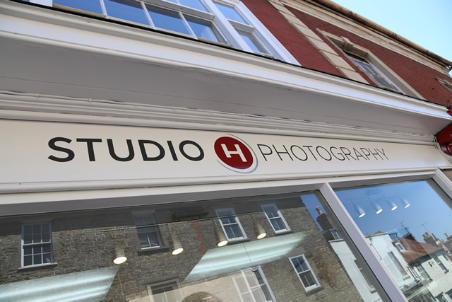 Studio H Photography shop front, 3a Church Street, Wincanton, BA9 9AA