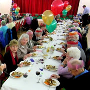 This Year's Over-70s Christmas Lunch Will Be On Sunday 4th December