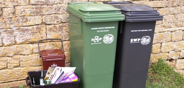 Refuse and recycling bins