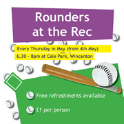 Rounders at the Rec this month is just the beginning...